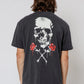 Camiseta RELIGION skull stencil