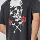 Camiseta RELIGION skull stencil