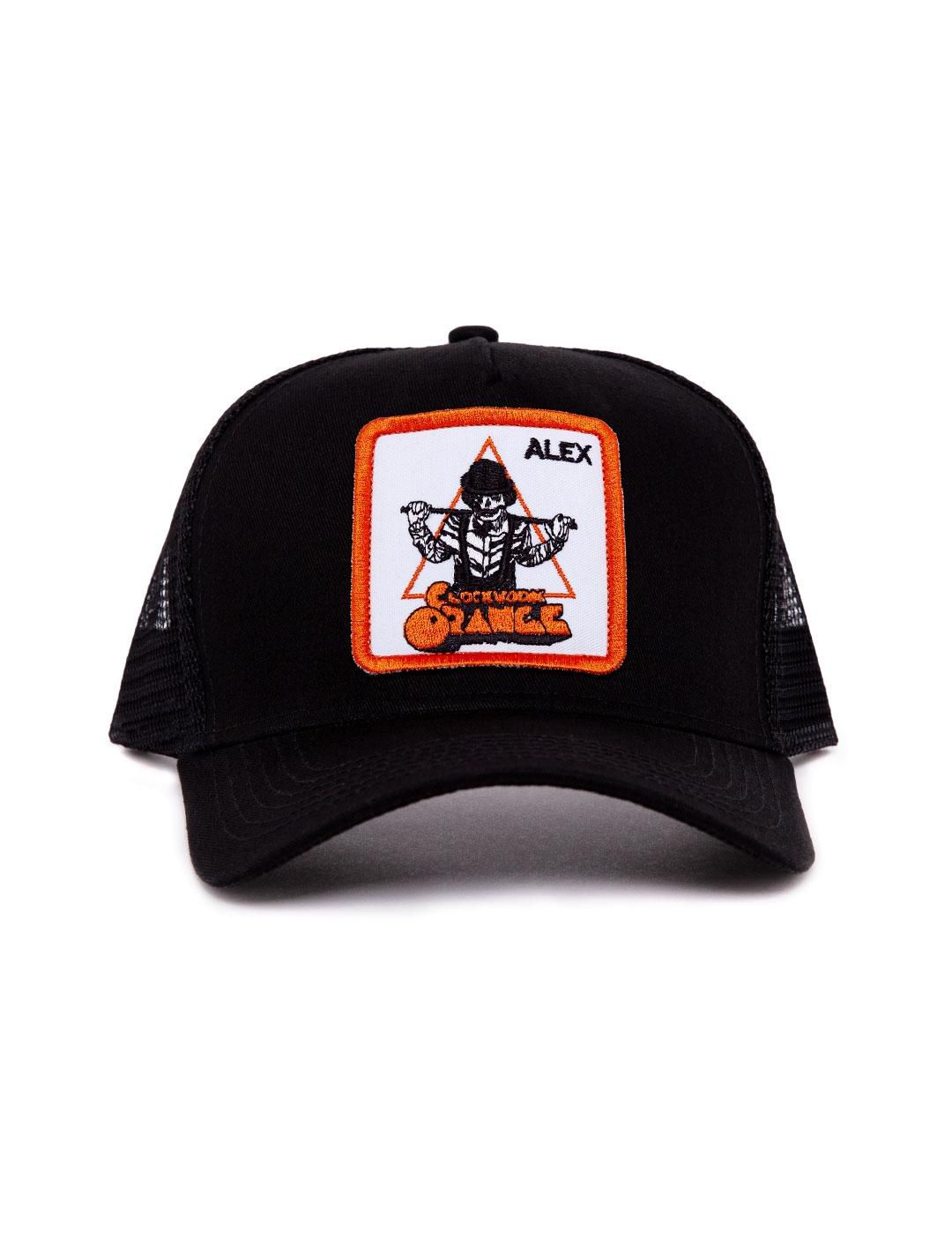 Gorra naranja mecánica