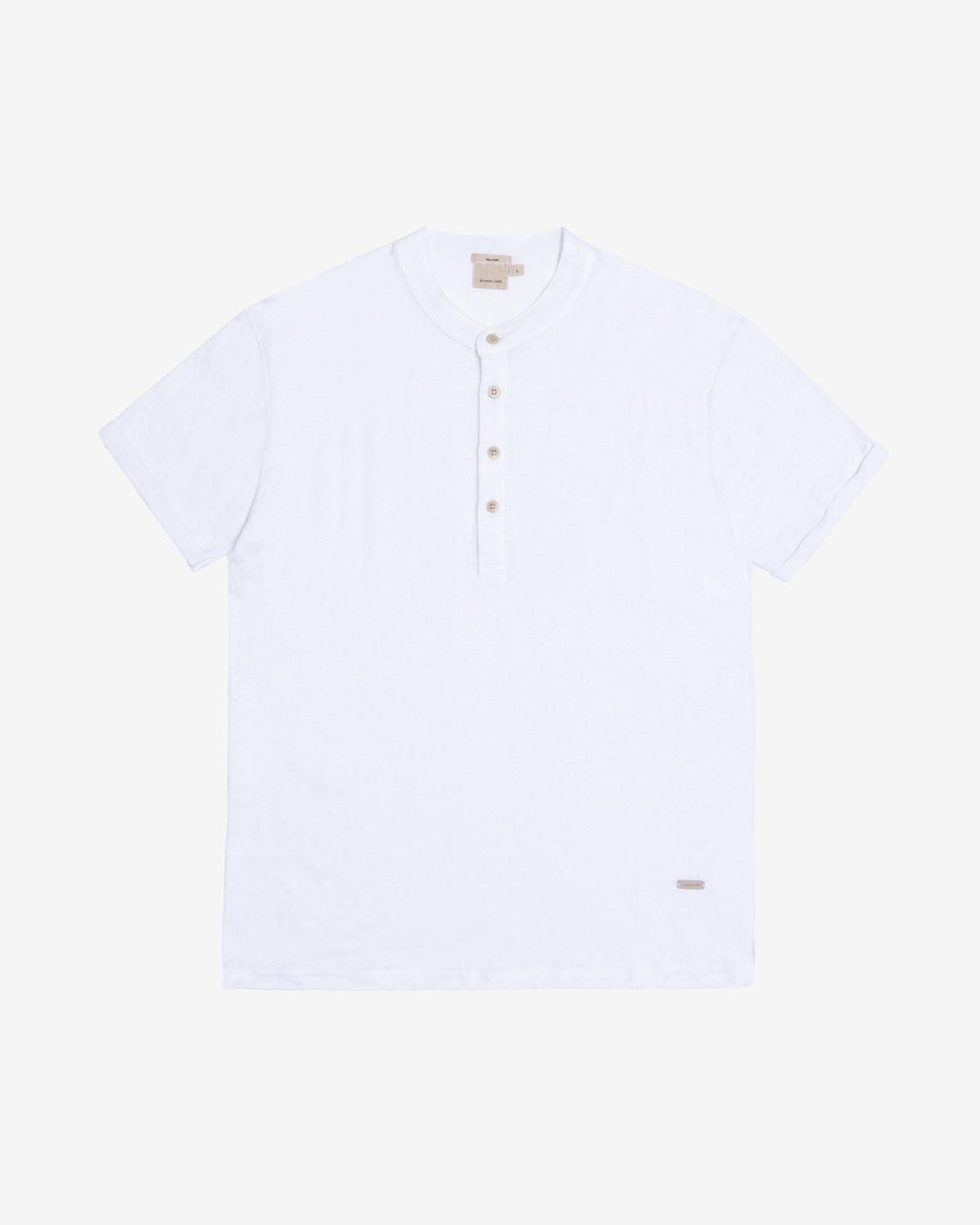 Camiseta Gianni Lupo lino 100% botones