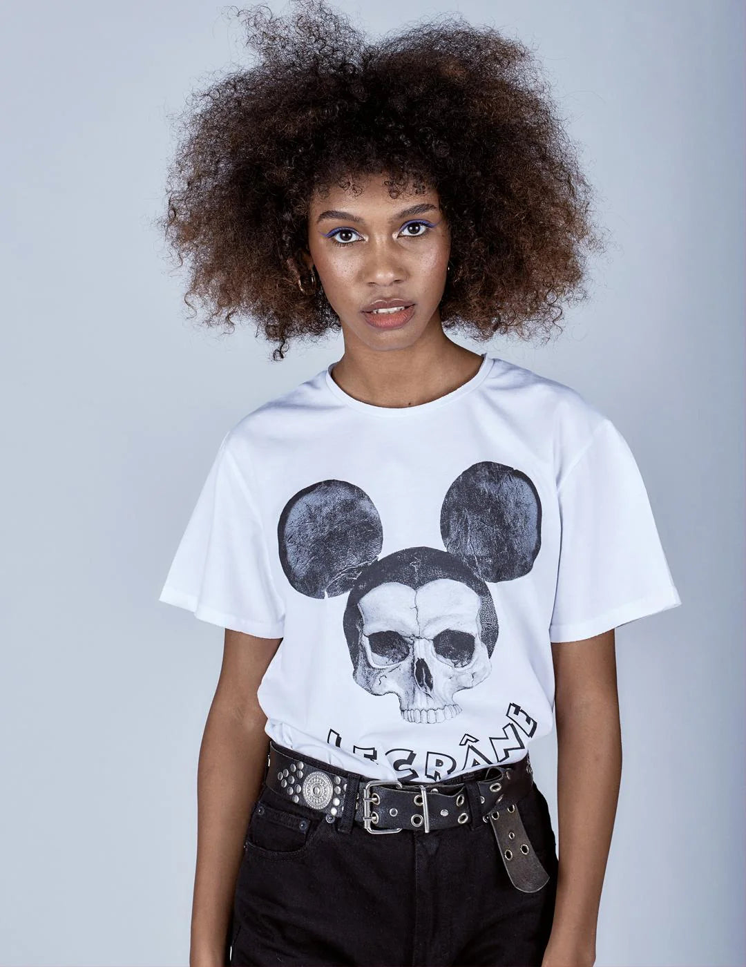 Camiseta mouse skull Le Crane