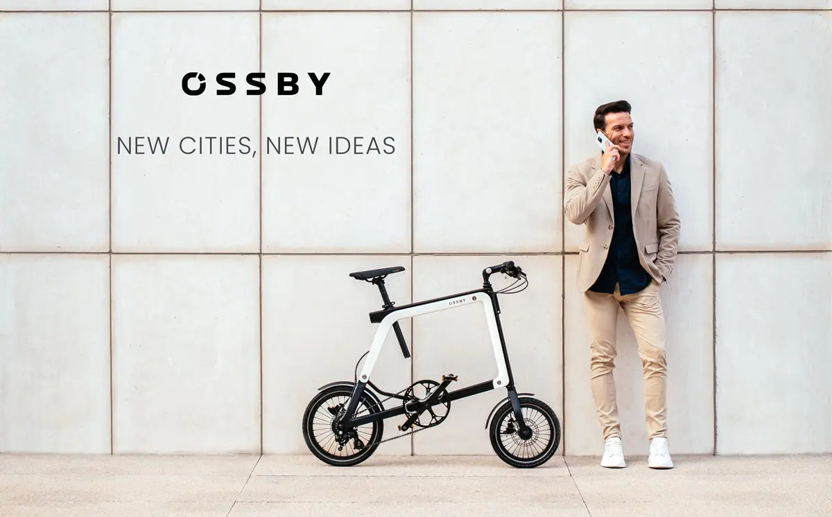 Bicicleta eléctrica plegable OSSBY GEO