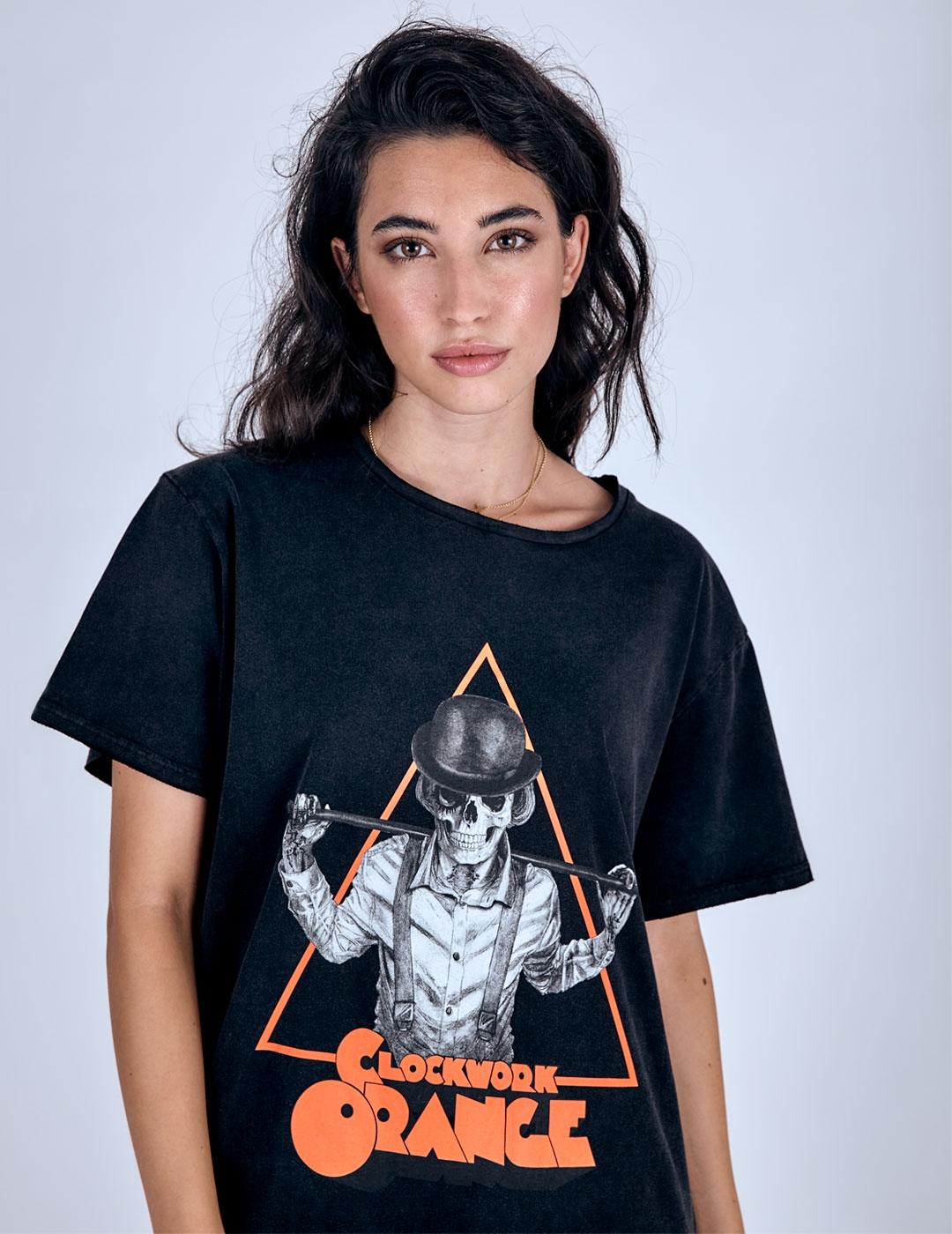 Tee shirt best sale orange mecanique